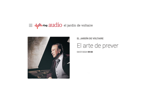 El Jardín de Voltaire, en Rne, analiza "Historia de una casa"