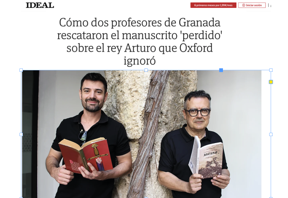 La leyenda artúrica se abre paso en Granada