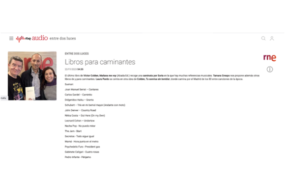 Libros para caminantes